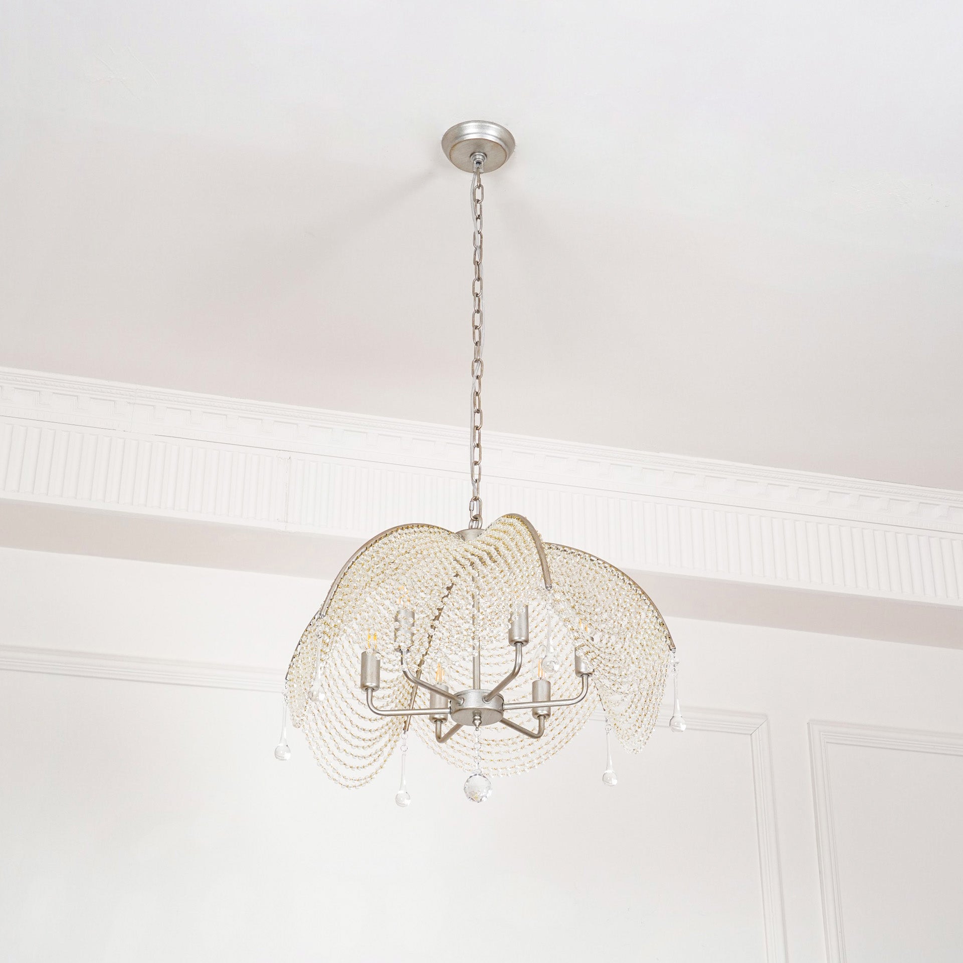 Regency Style Beads Chandelier