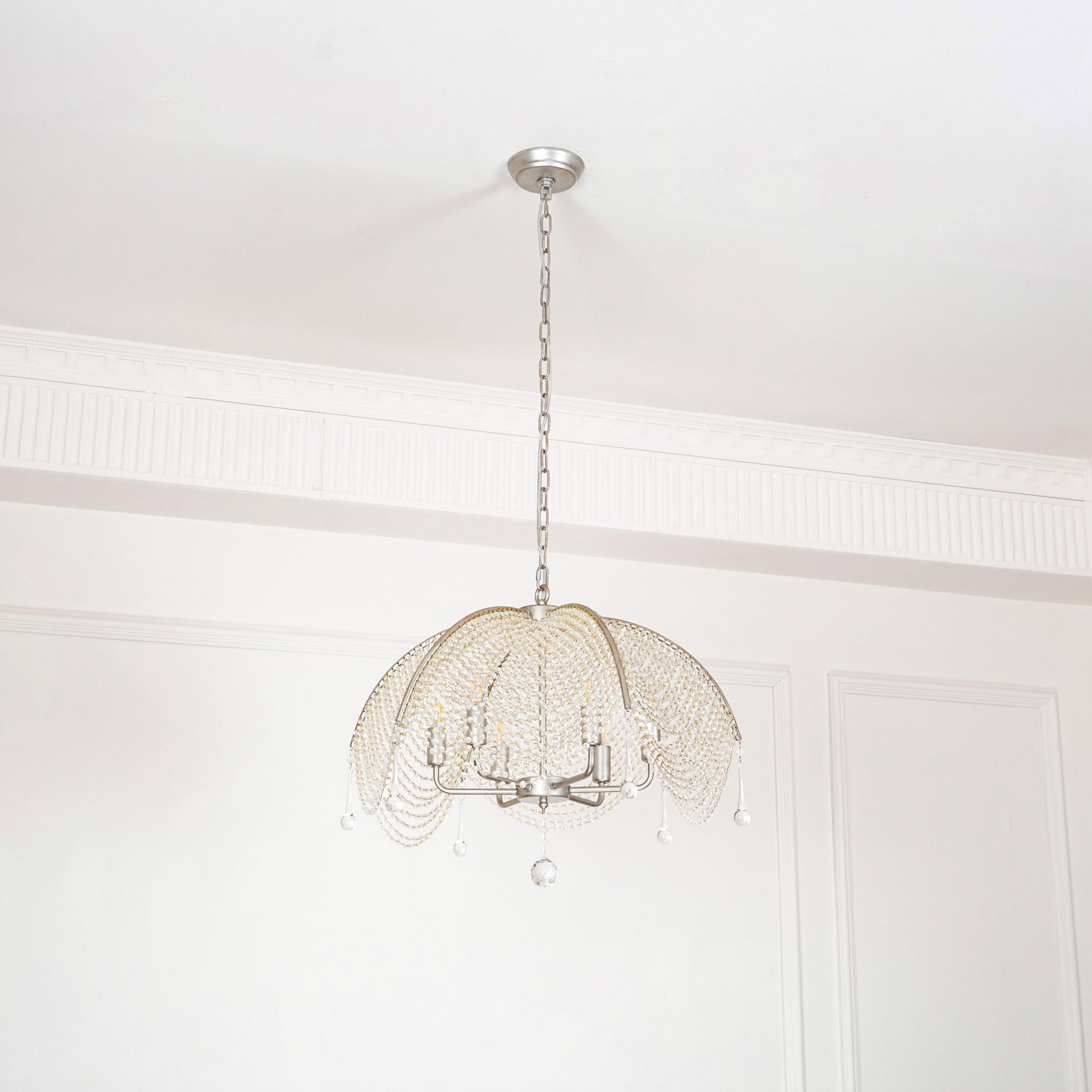 Regency Style Beads Chandelier