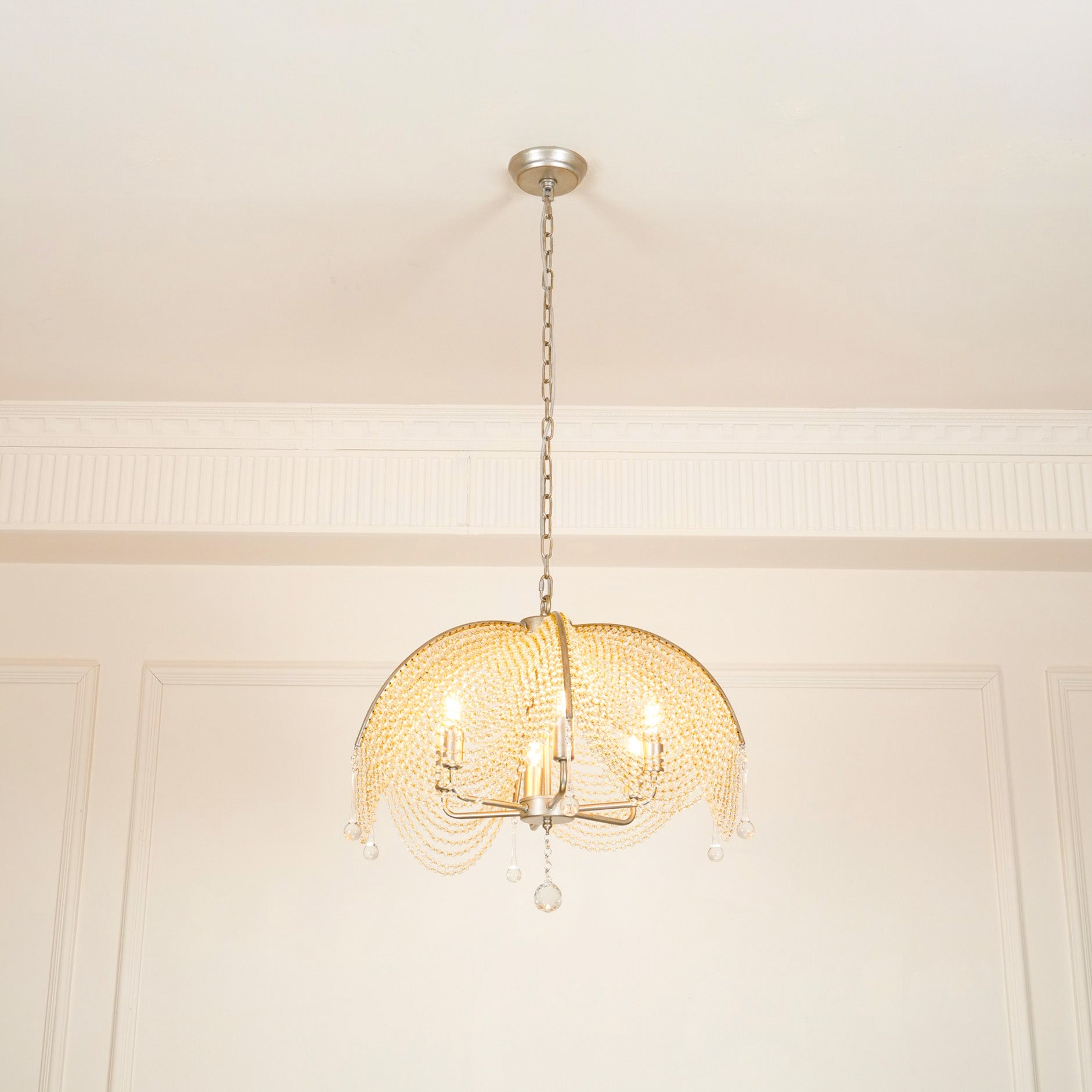 Regency Style Beads Chandelier