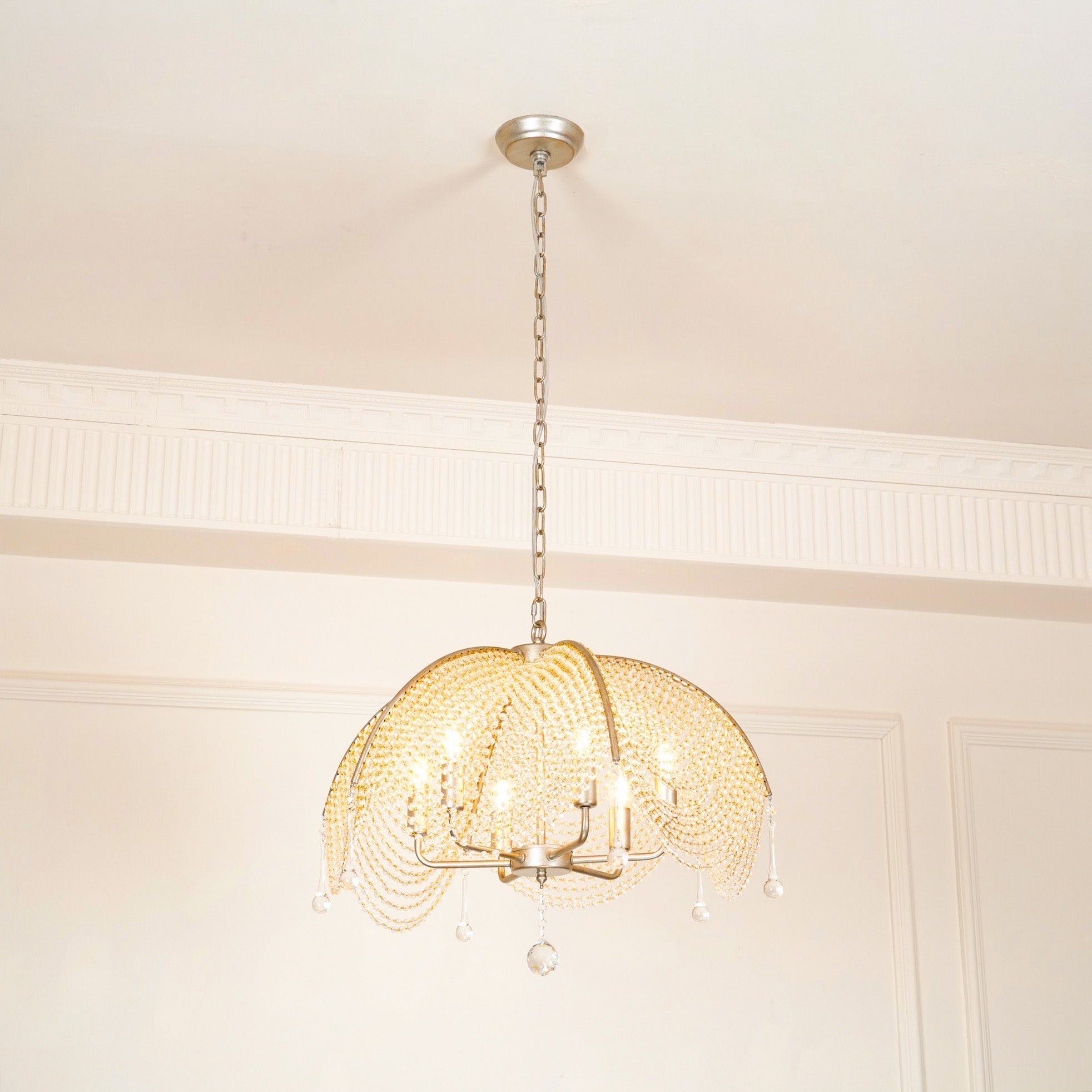 Regency Style Beads Chandelier