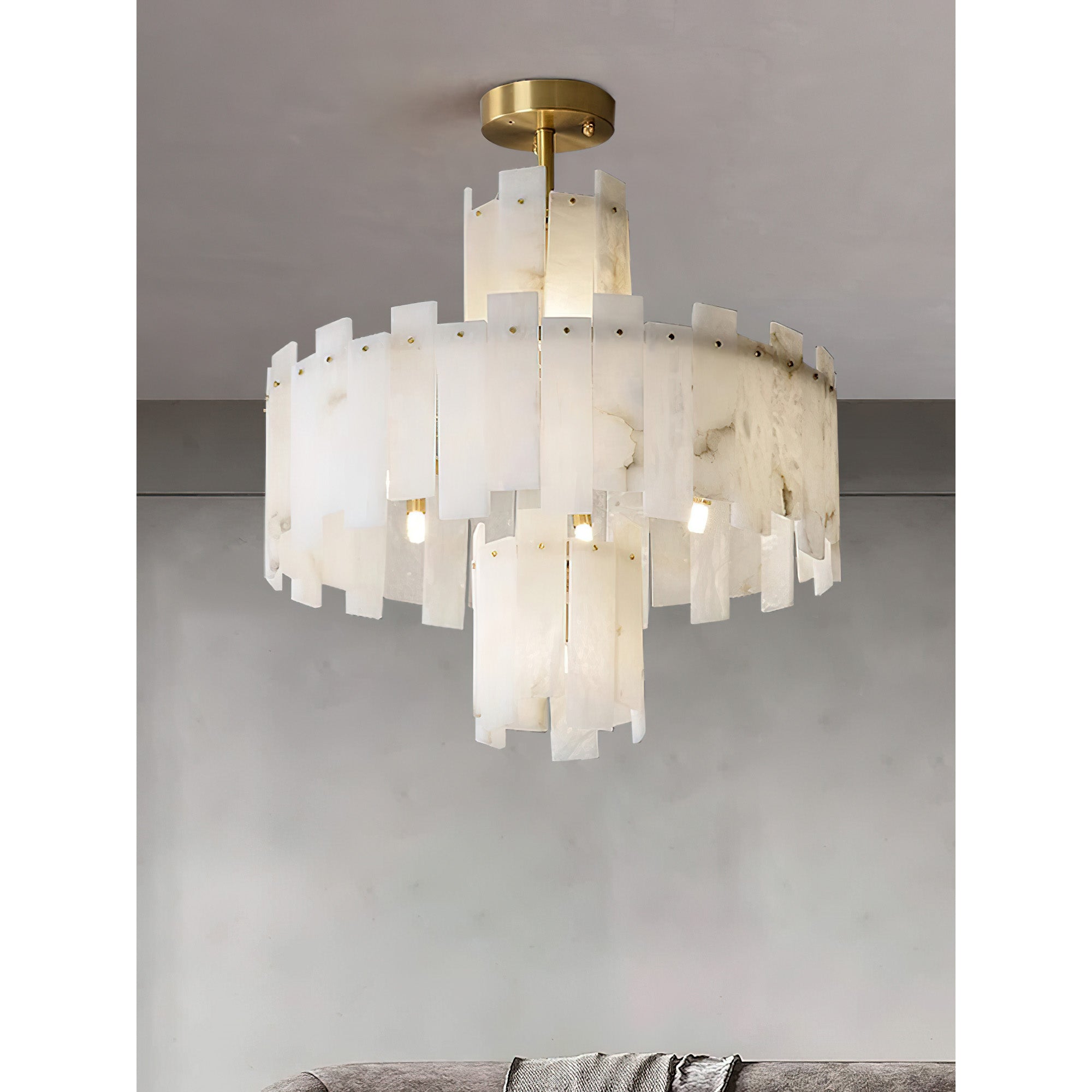 Regina Alabaster Chandelier