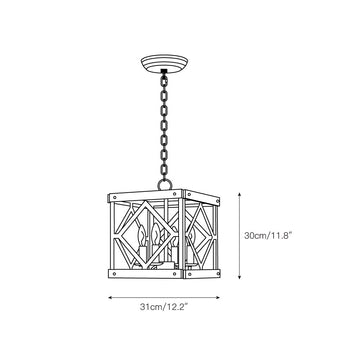 Remi 4 - Light Pendant Lamp – detail 3 — Dimension drawings 1
