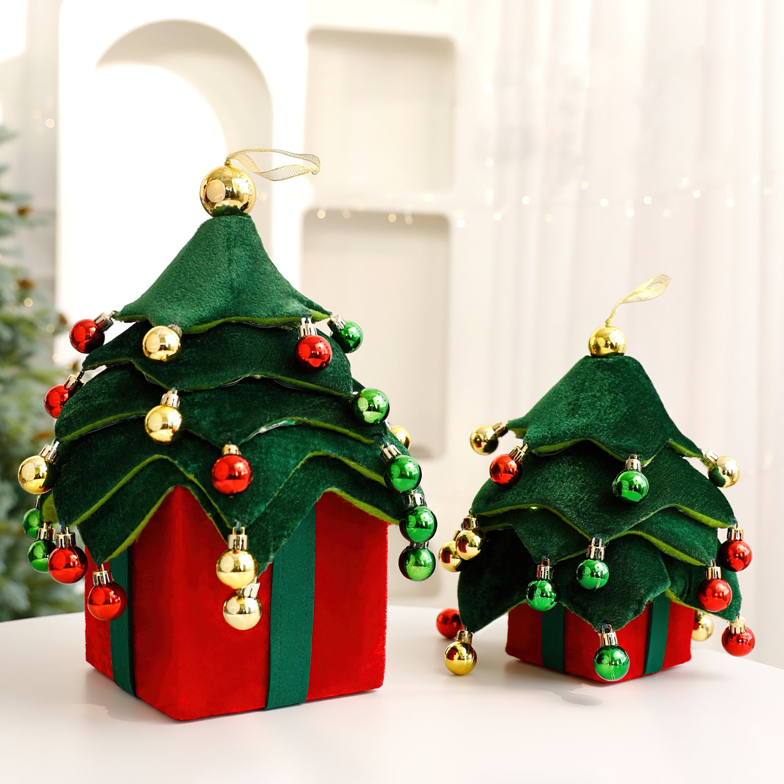 Retractable Xmas Tree Gift Lamp