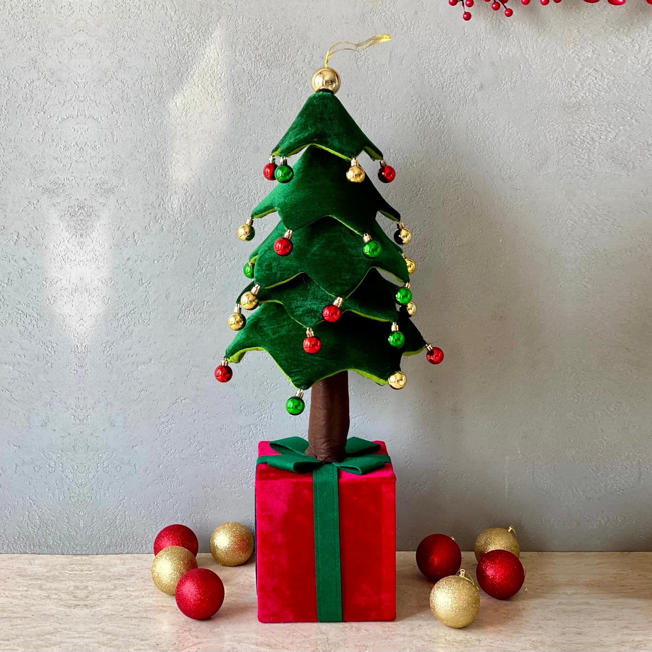 Retractable Xmas Tree Gift Lamp