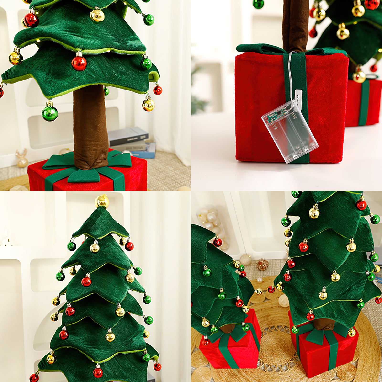 Retractable Xmas Tree Gift Lamp