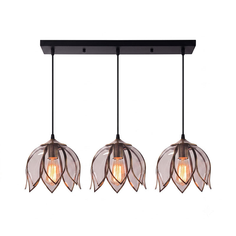 Retro Lotus Pendant Lamp