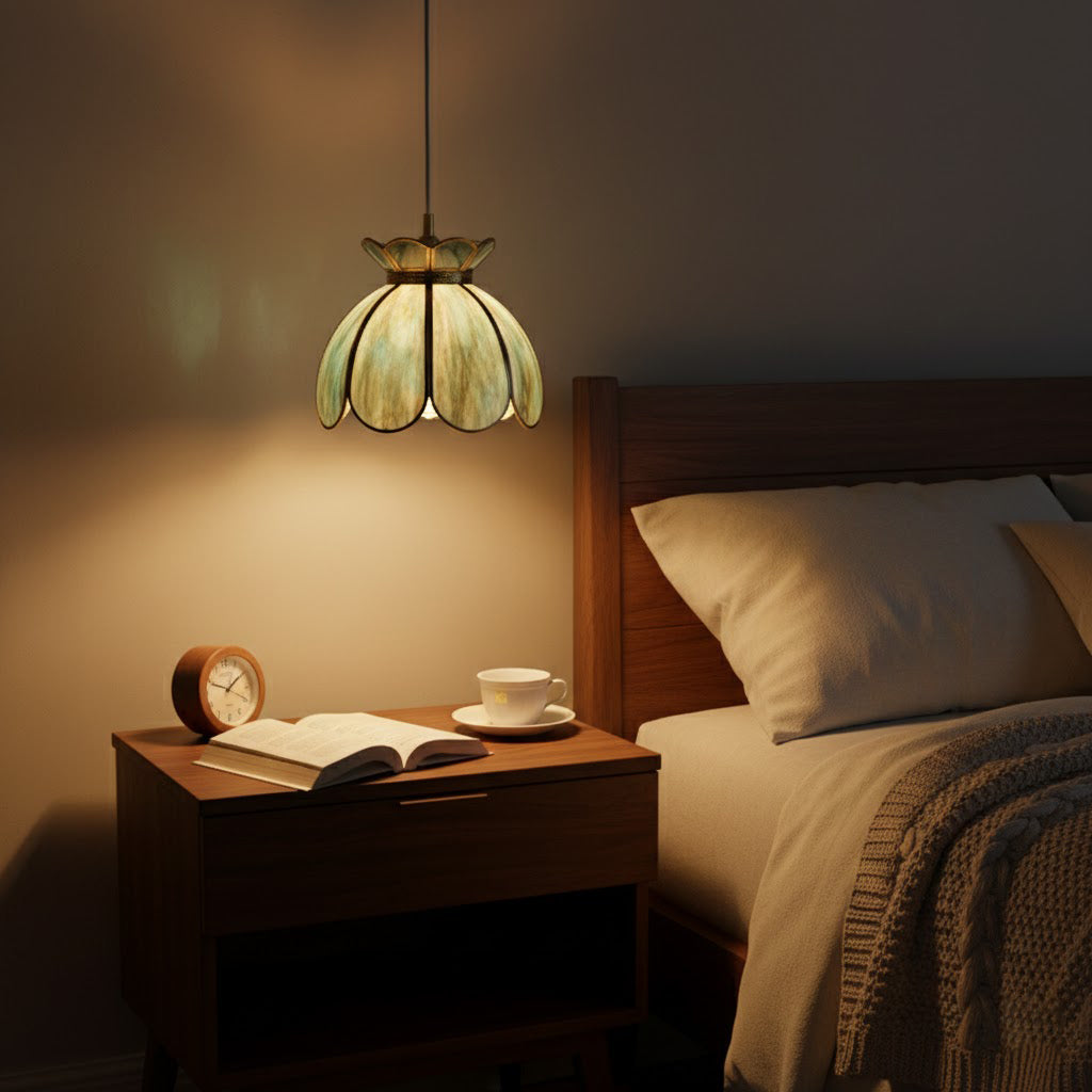 Retro Lotus Pendant Lamp