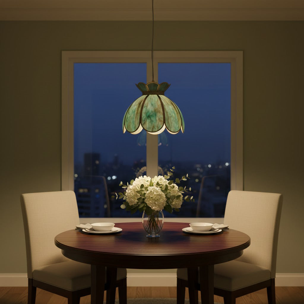 Retro Lotus Pendant Lamp