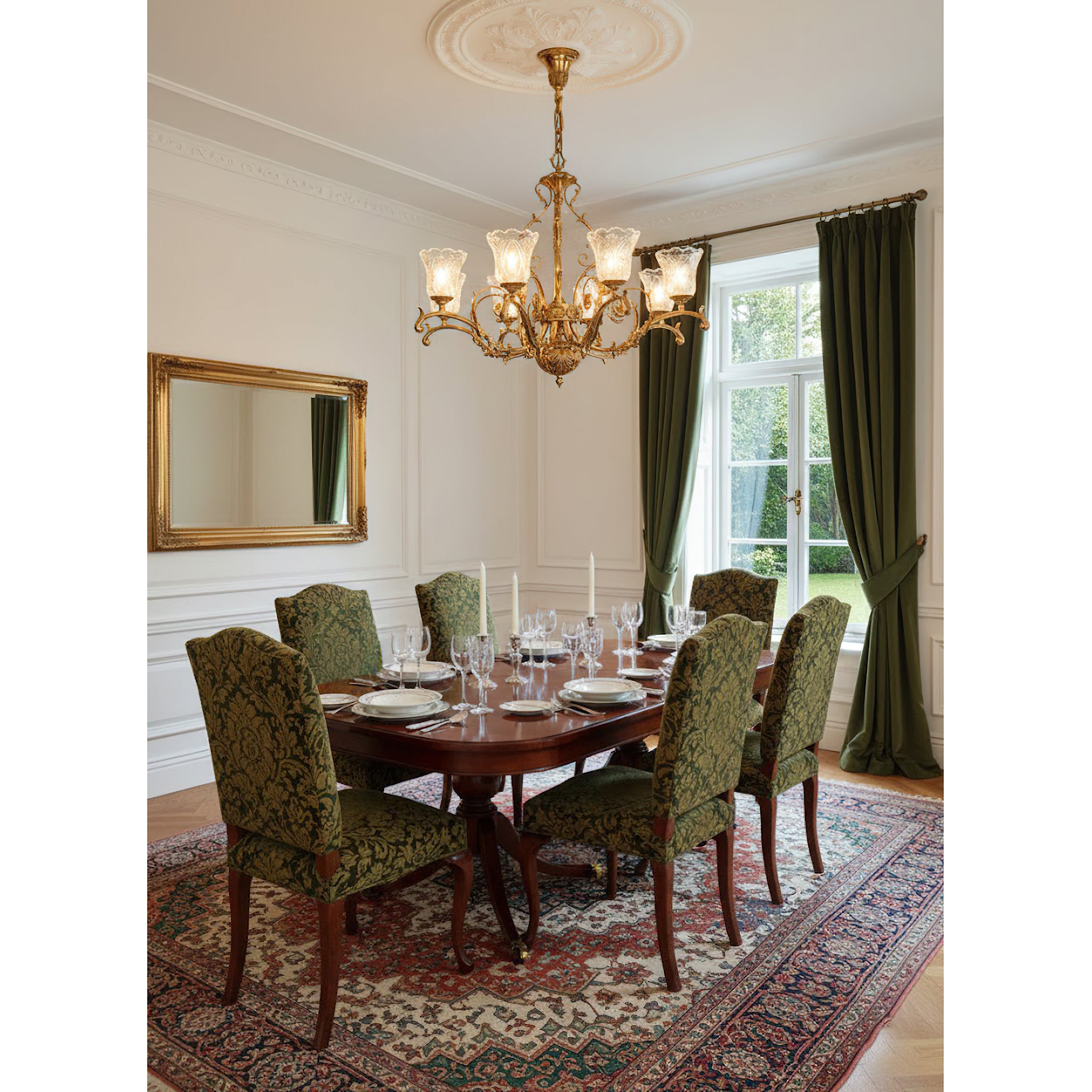 Revival Glass Chandelier