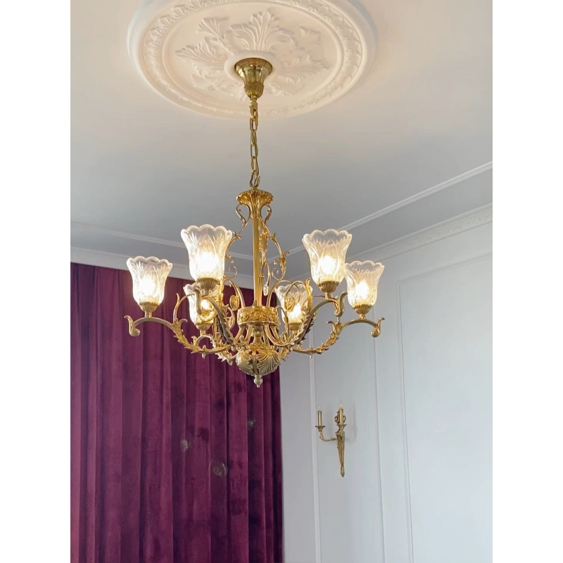Revival Glass Chandelier
