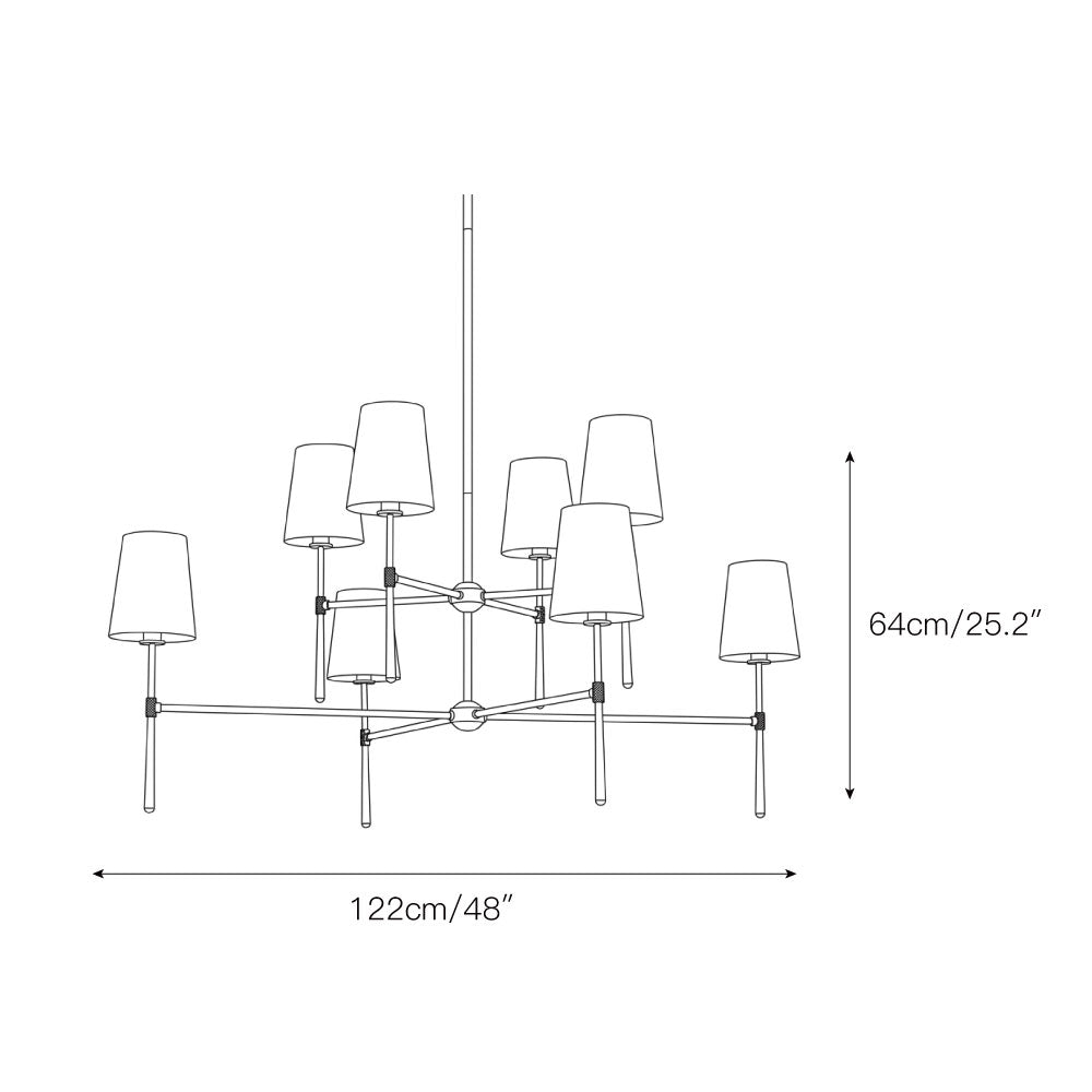 Rhodes Round Chandelier