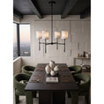 Load image into Gallery viewer, Rhodes Alabaster Chandelier
