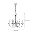 Load image into Gallery viewer, Richeson Chandelier
