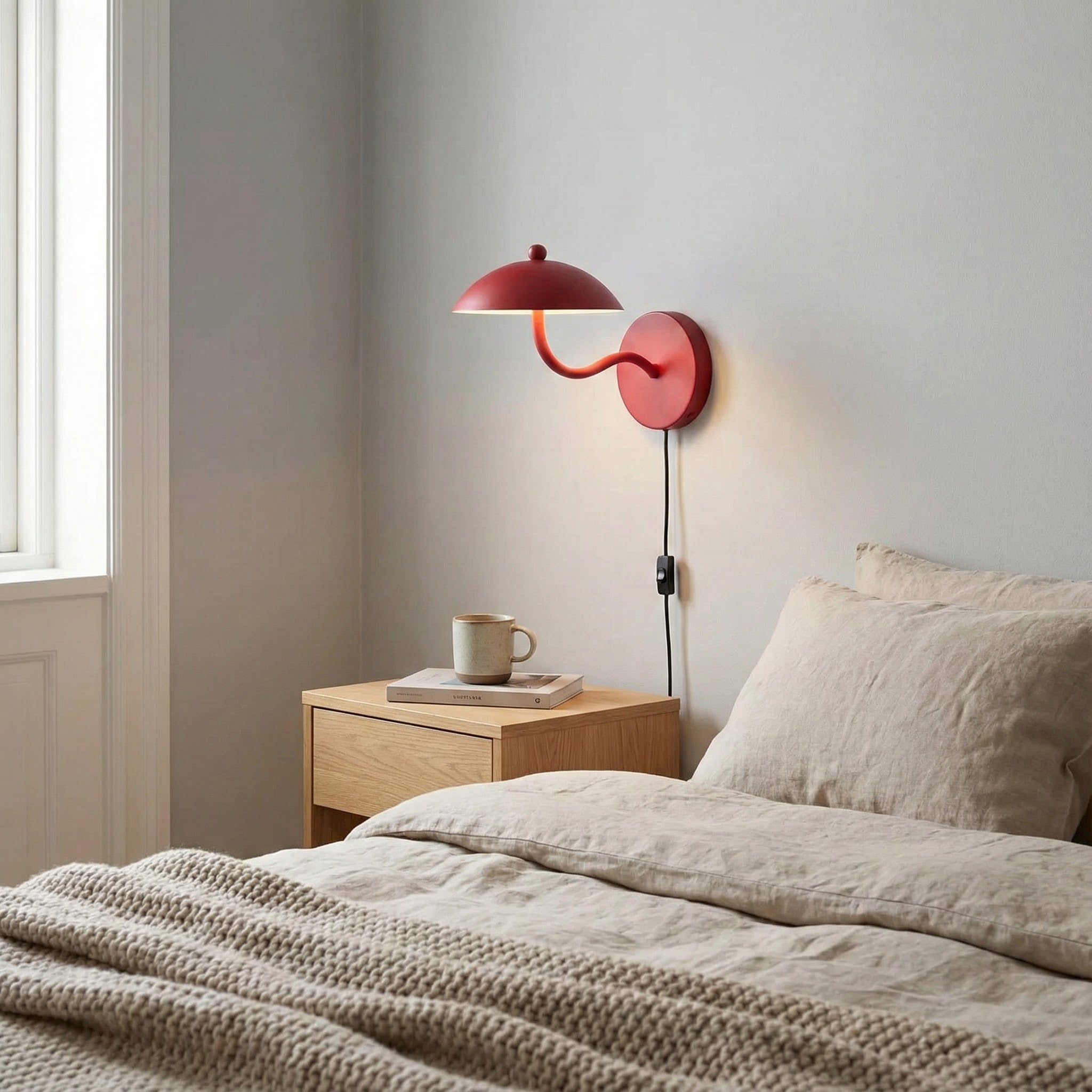 Ripple Plug-in Wall Lamp