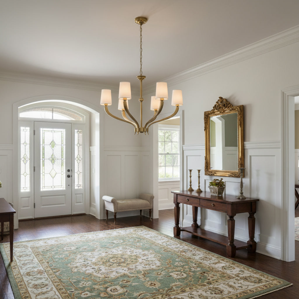 River Reed Chandelier