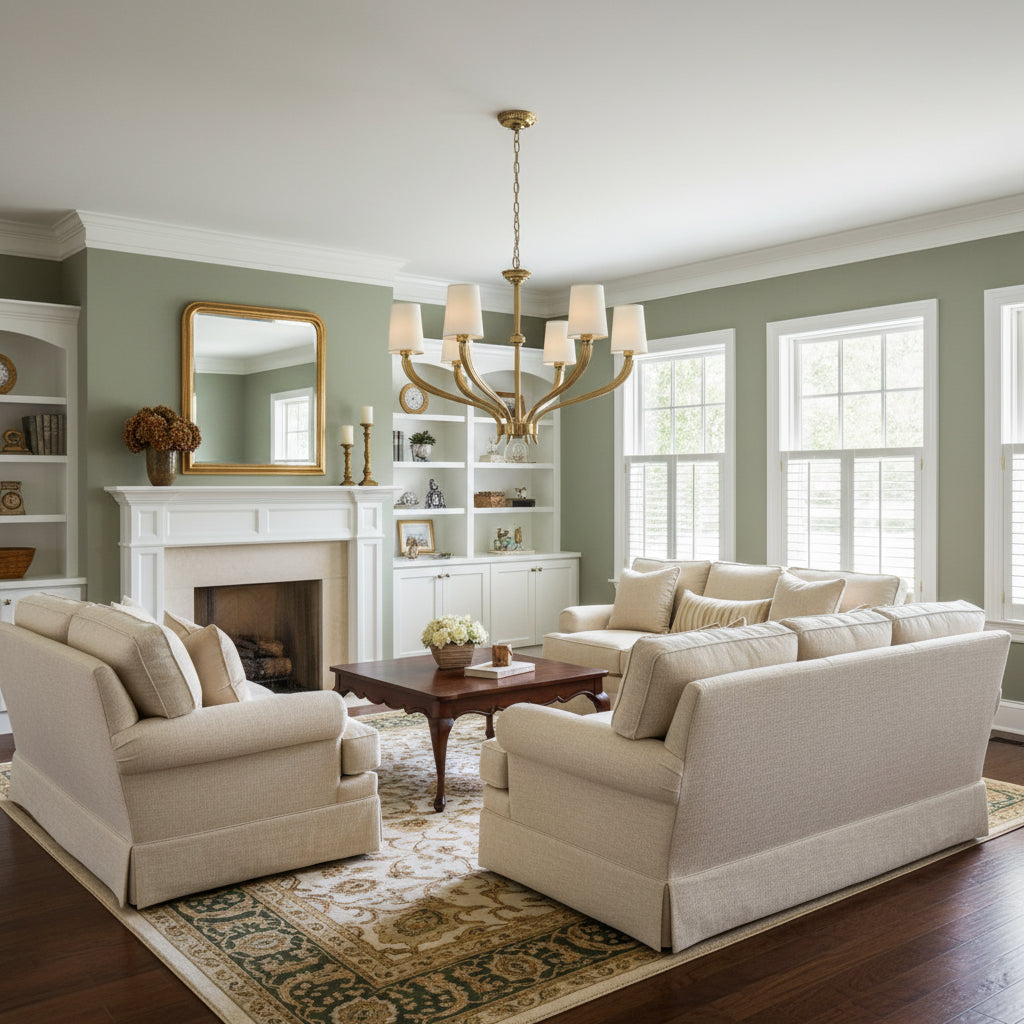 River Reed Chandelier