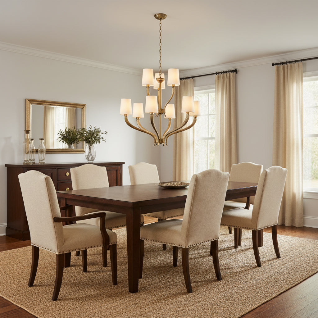 River Reed Chandelier