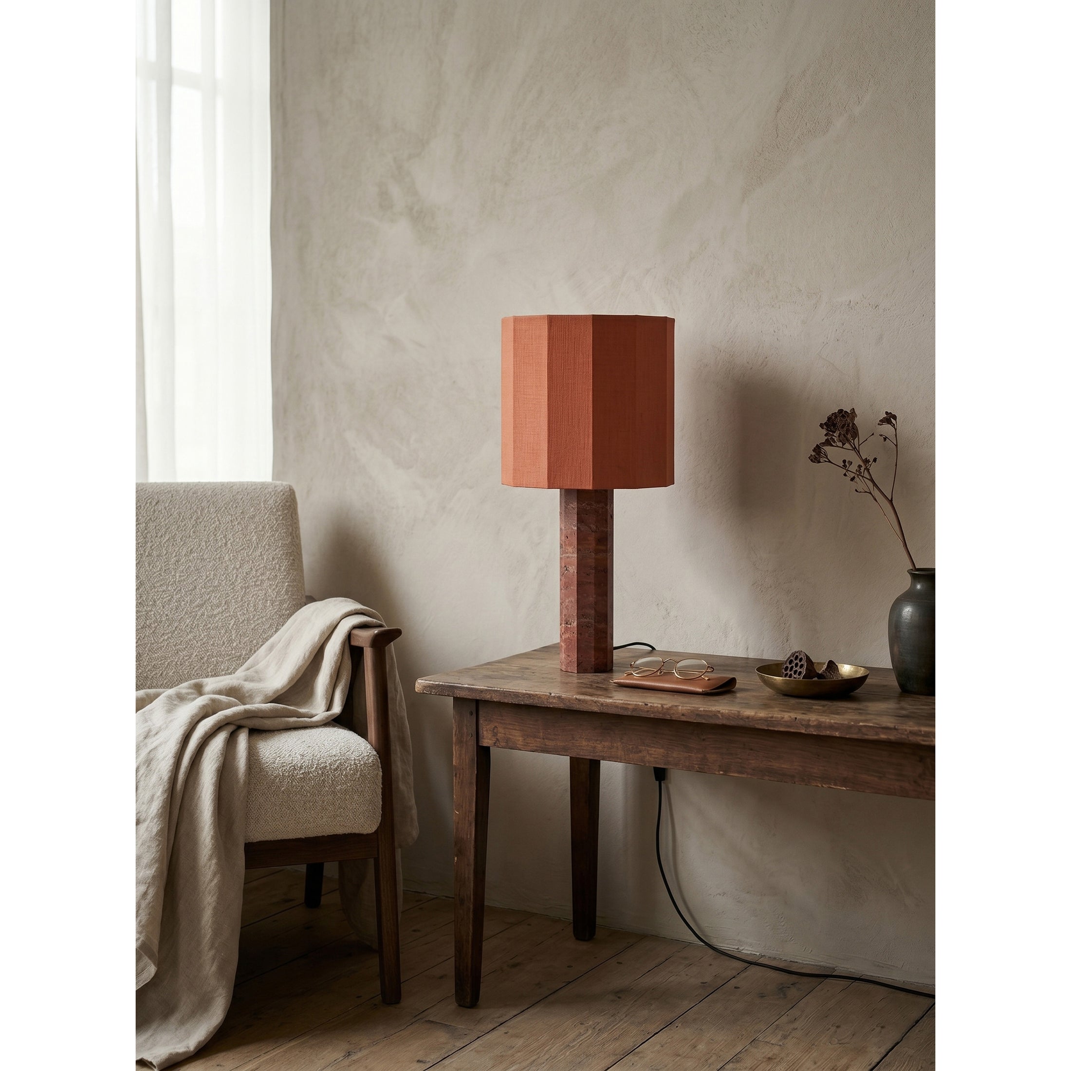 Roma Dodecagon Large Table Lamp