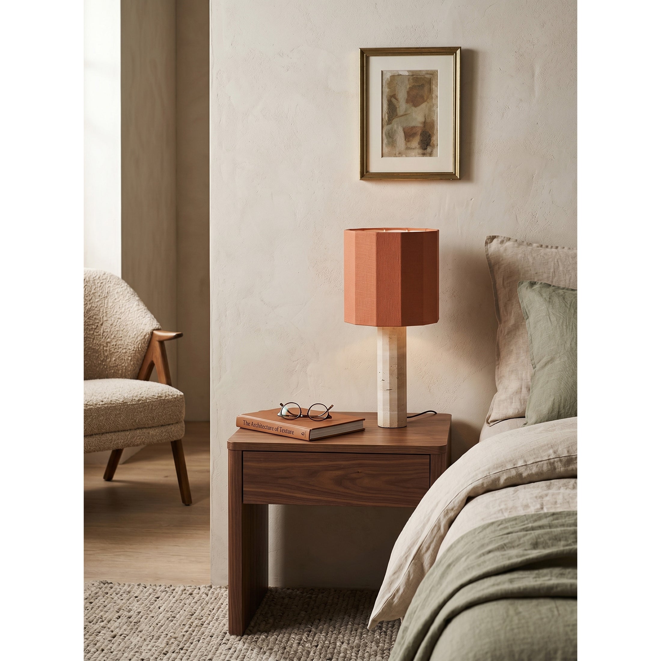 Roma Dodecagon Large Table Lamp