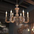 Bild in Galerie-Betrachter laden, Roman Pillar Chandelier
