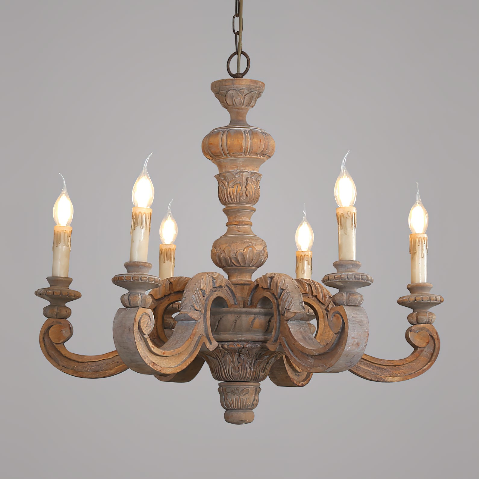 Roman Pillar Chandelier