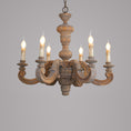 Load image into Gallery viewer, Roman Pillar Chandelier
