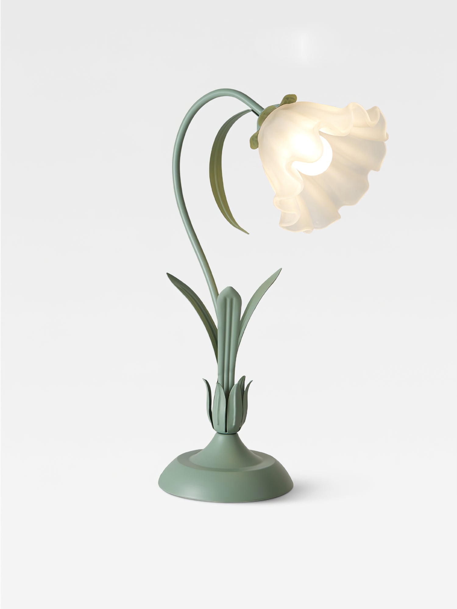 Romantische Blumen-Tischlampe