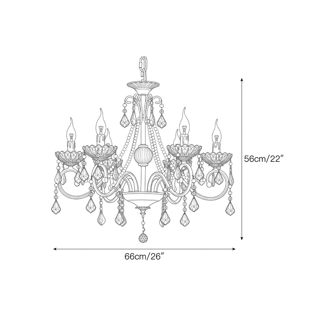 Rosalia Chandelier – detail 4