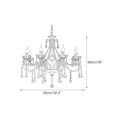 Laad afbeelding in galerij, Rosalia Chandelier – detail 3

