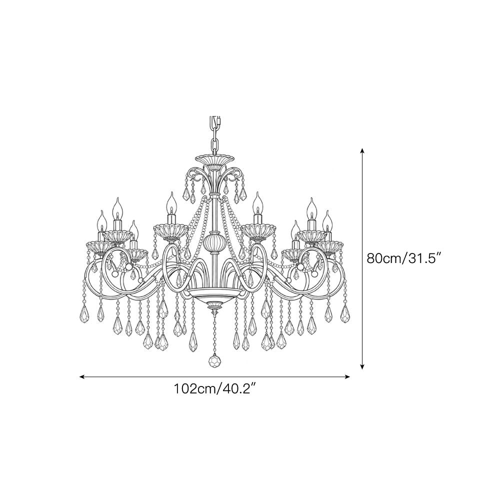 Rosalia Chandelier – detail 5