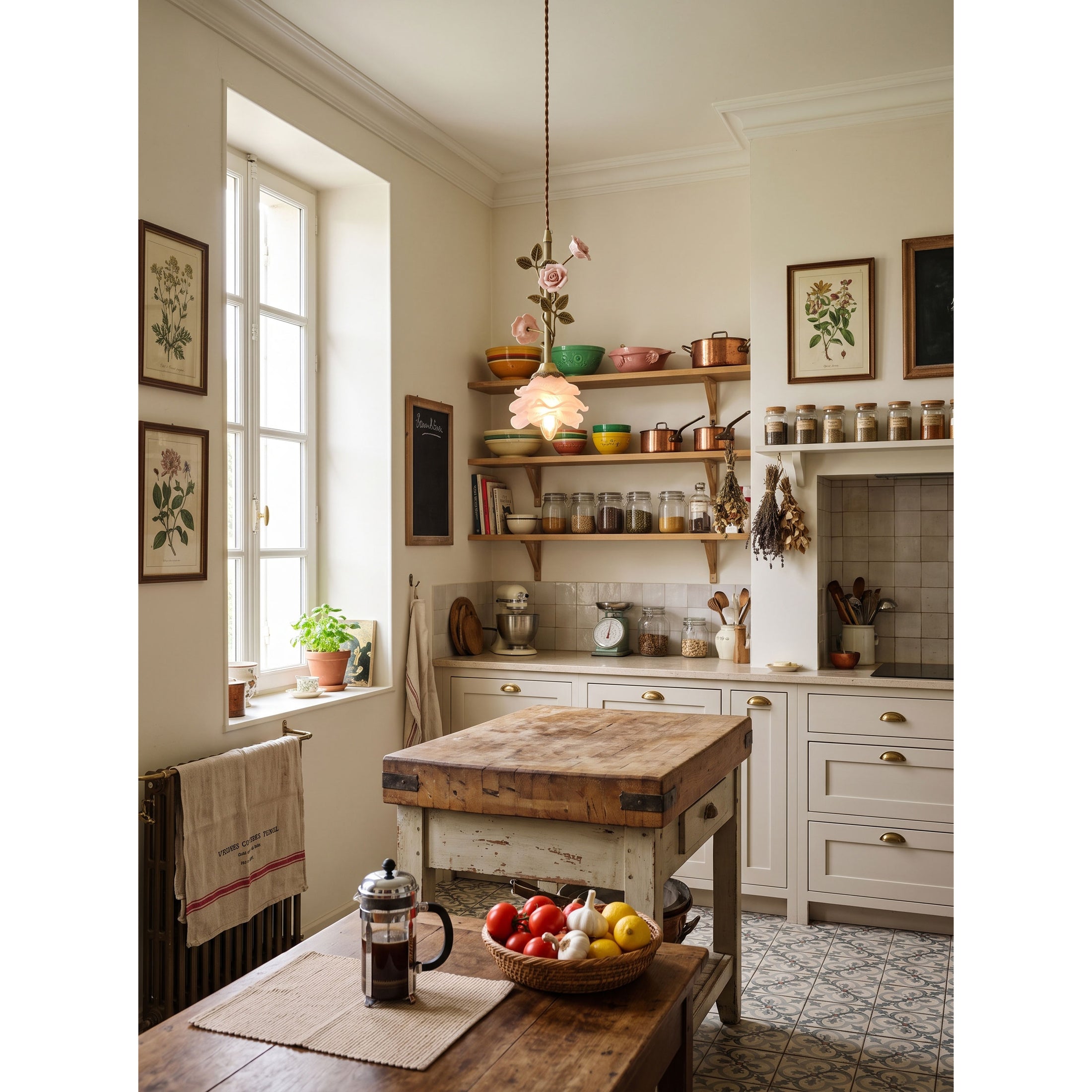 Rosalie Floral Pendant Lamp
