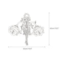 Load image into Gallery viewer, Rosalie Floral Pink Sconce
