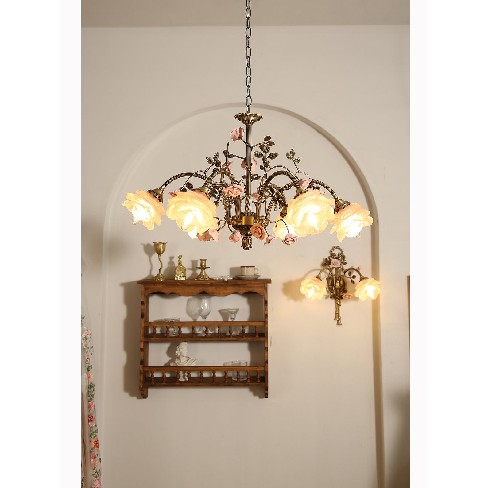 Rosalie Floral Chandelier