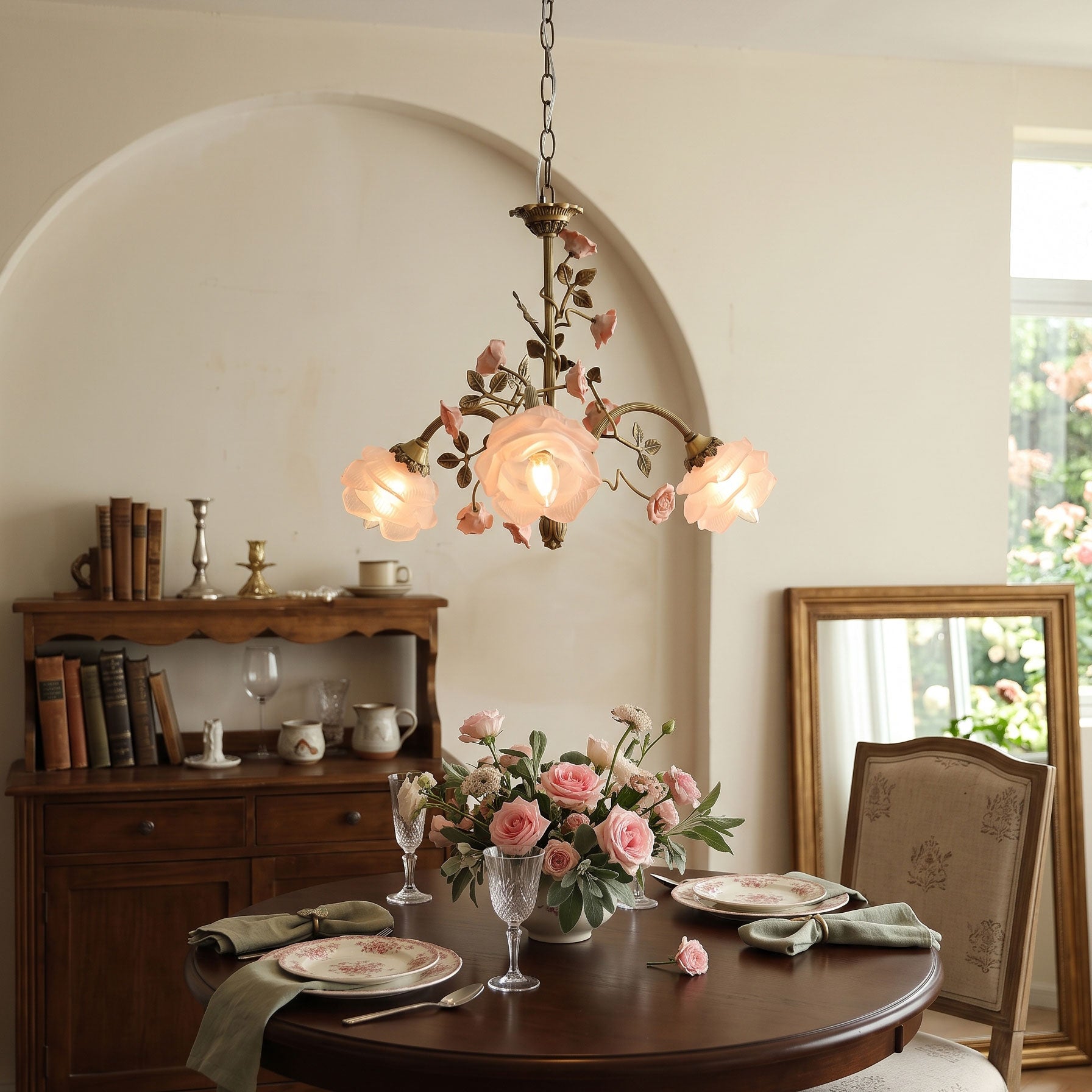 Rosalie Floral Chandelier
