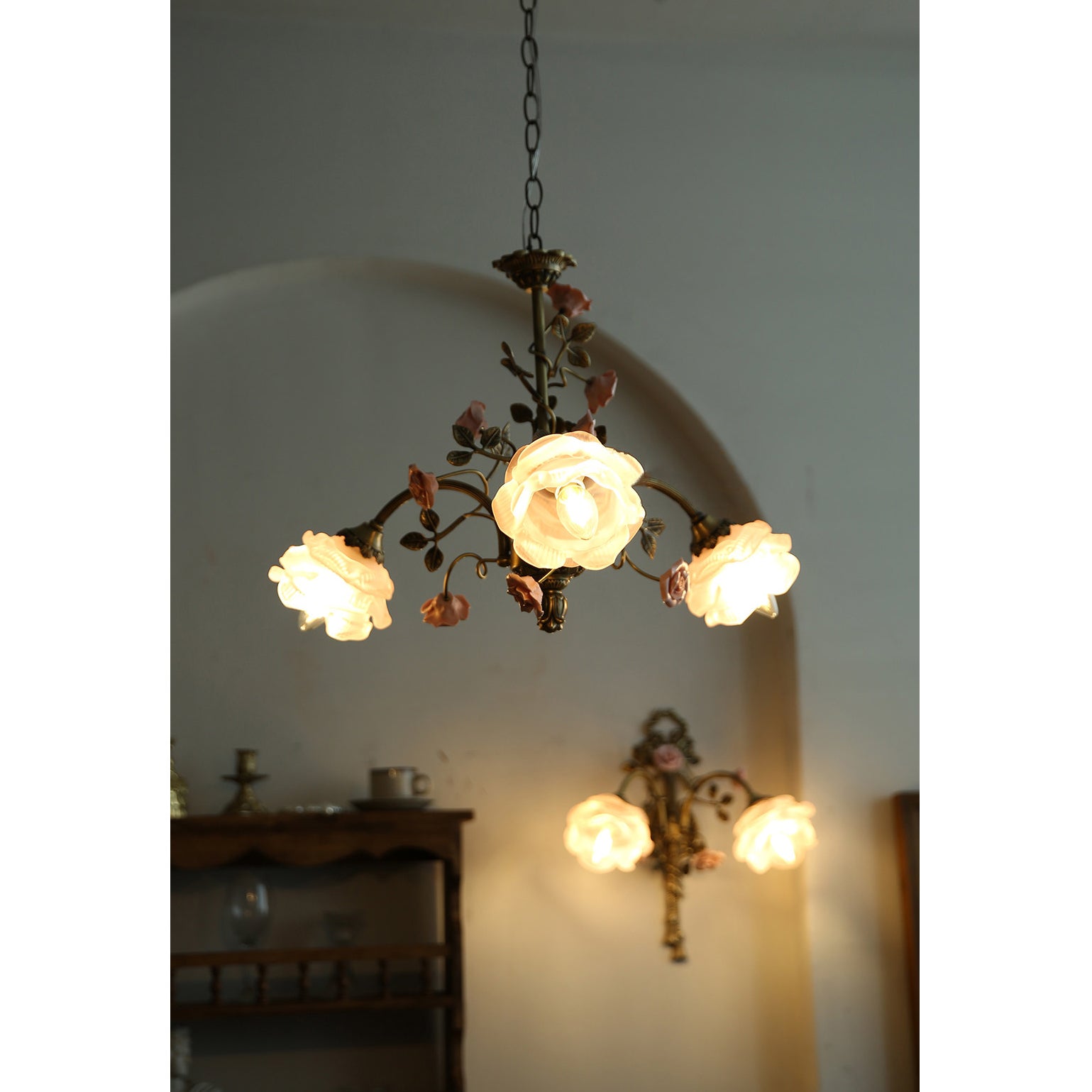 Rosalie Floral Chandelier