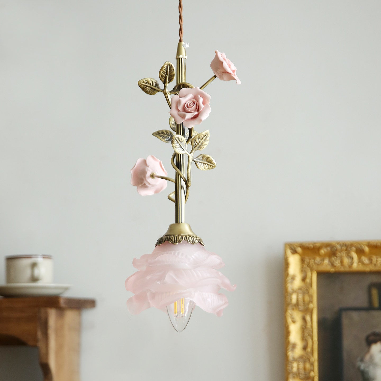 Rosalie Floral Pendant Lamp