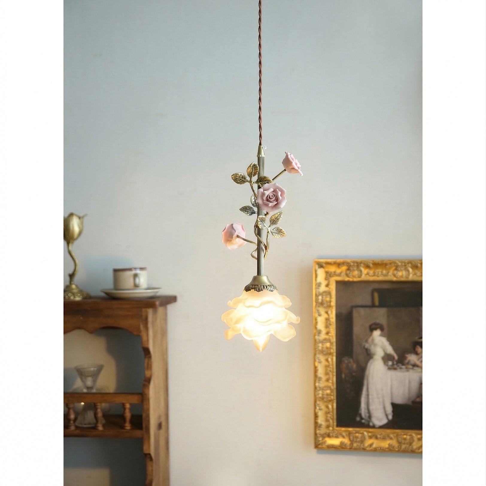 Rosalie Floral Pendant Lamp