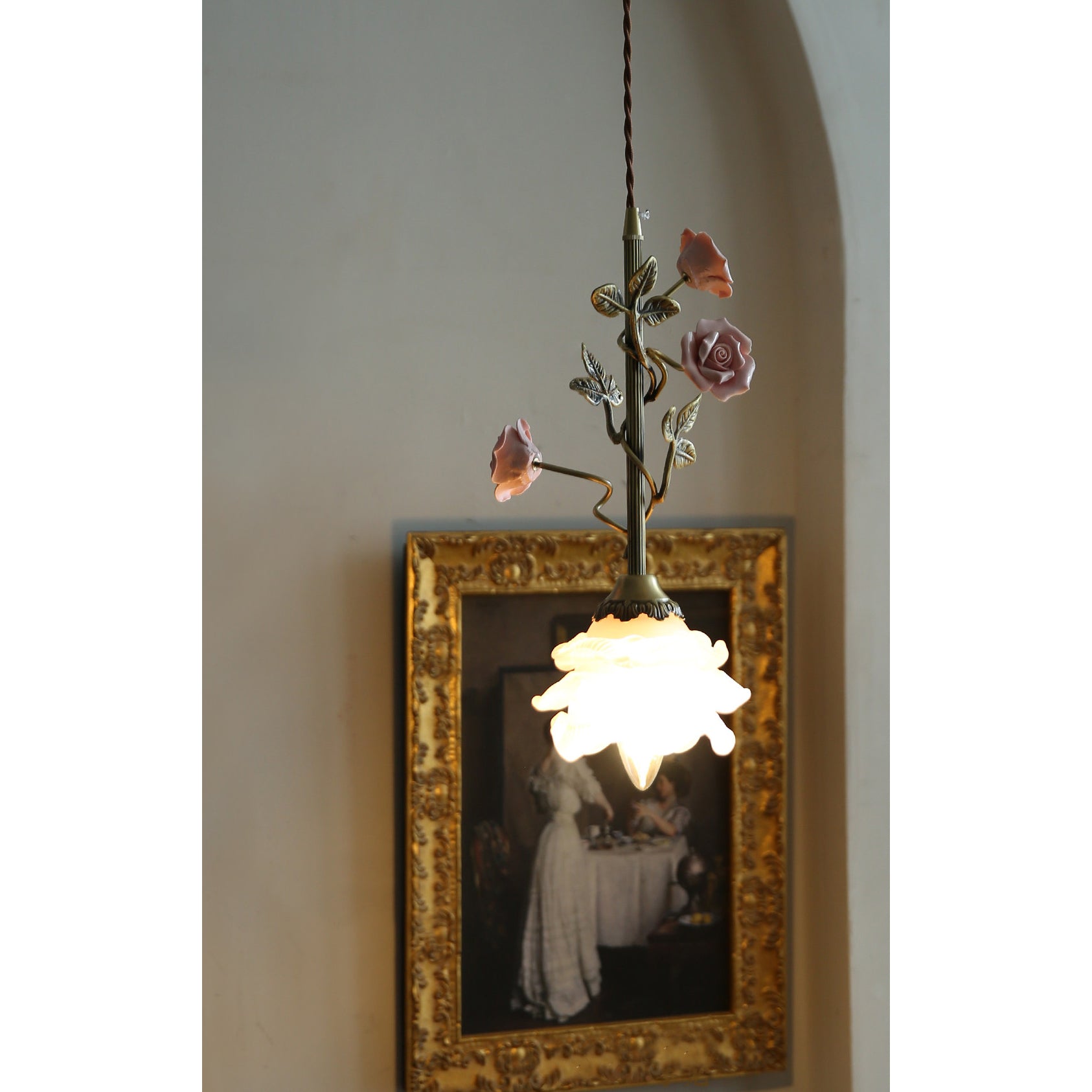 Rosalie Floral Pendant Lamp