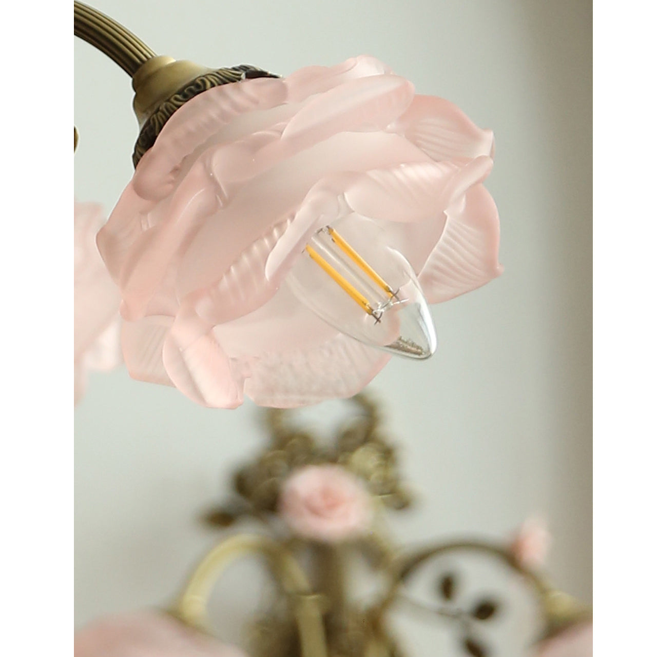 Rosalie Floral Pink Sconce