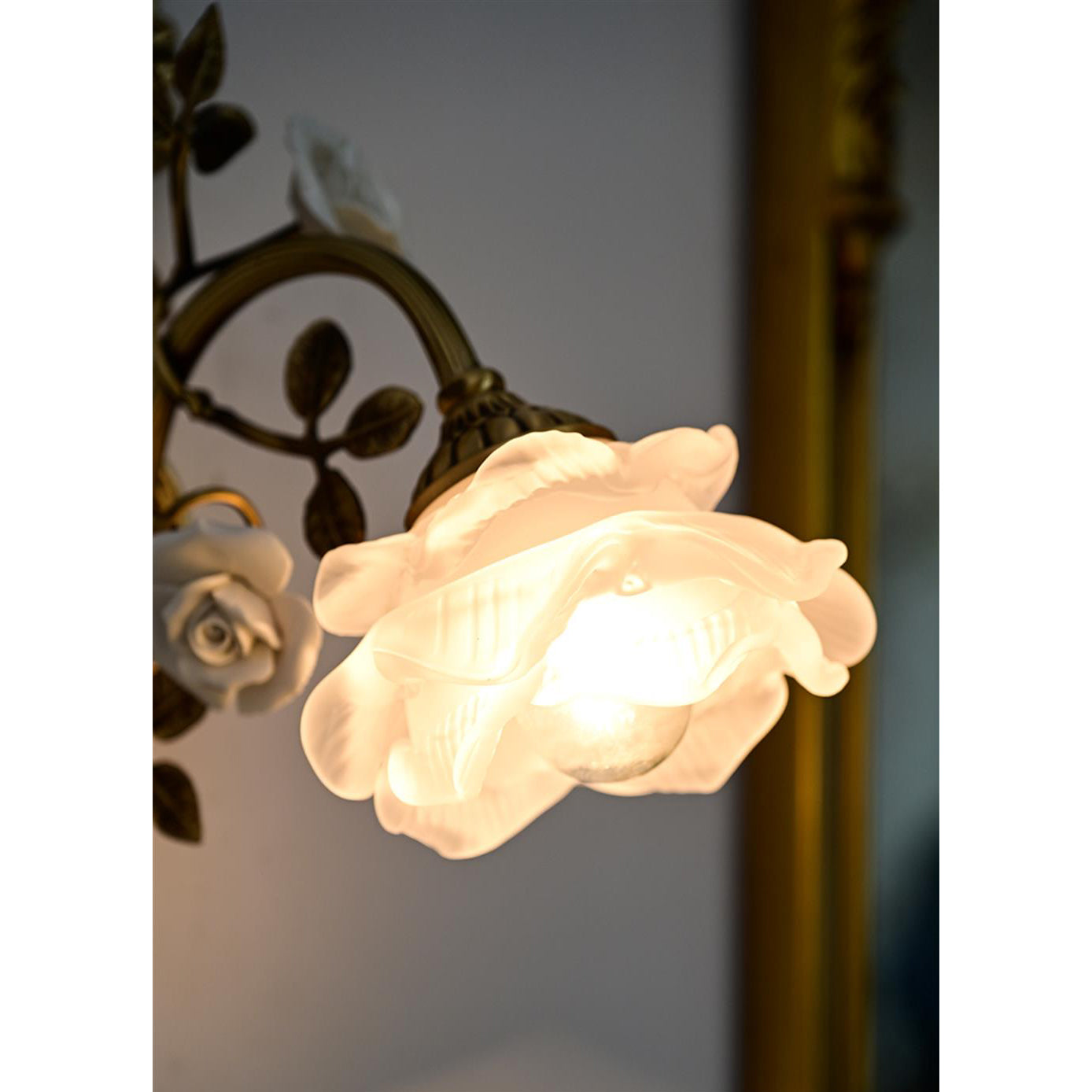 Rosalie Floral Wall Lamp