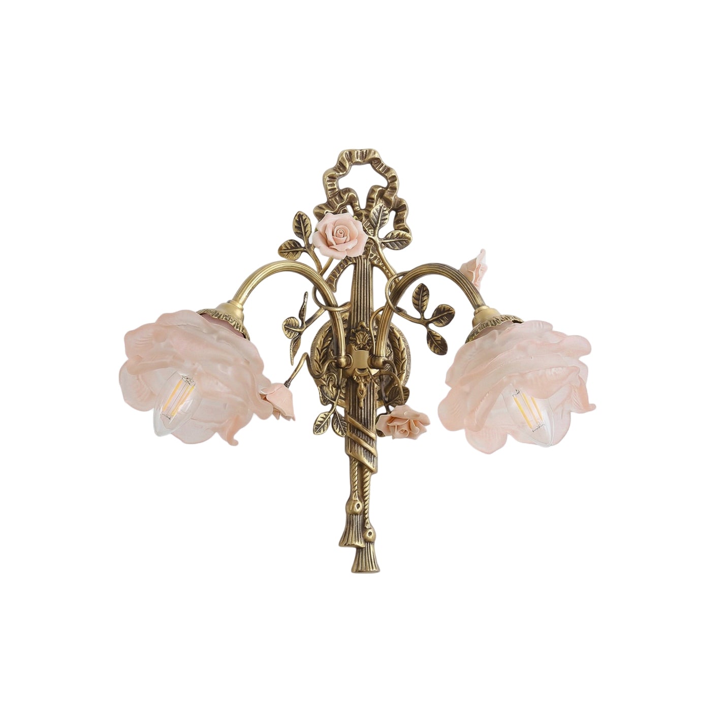 Rosalie Floral Pink Sconce