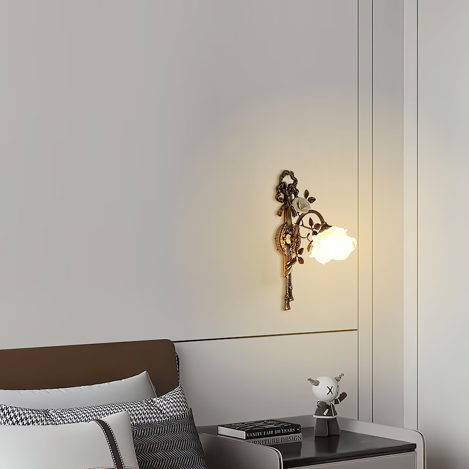 Rosalie Floral Wall Lamp