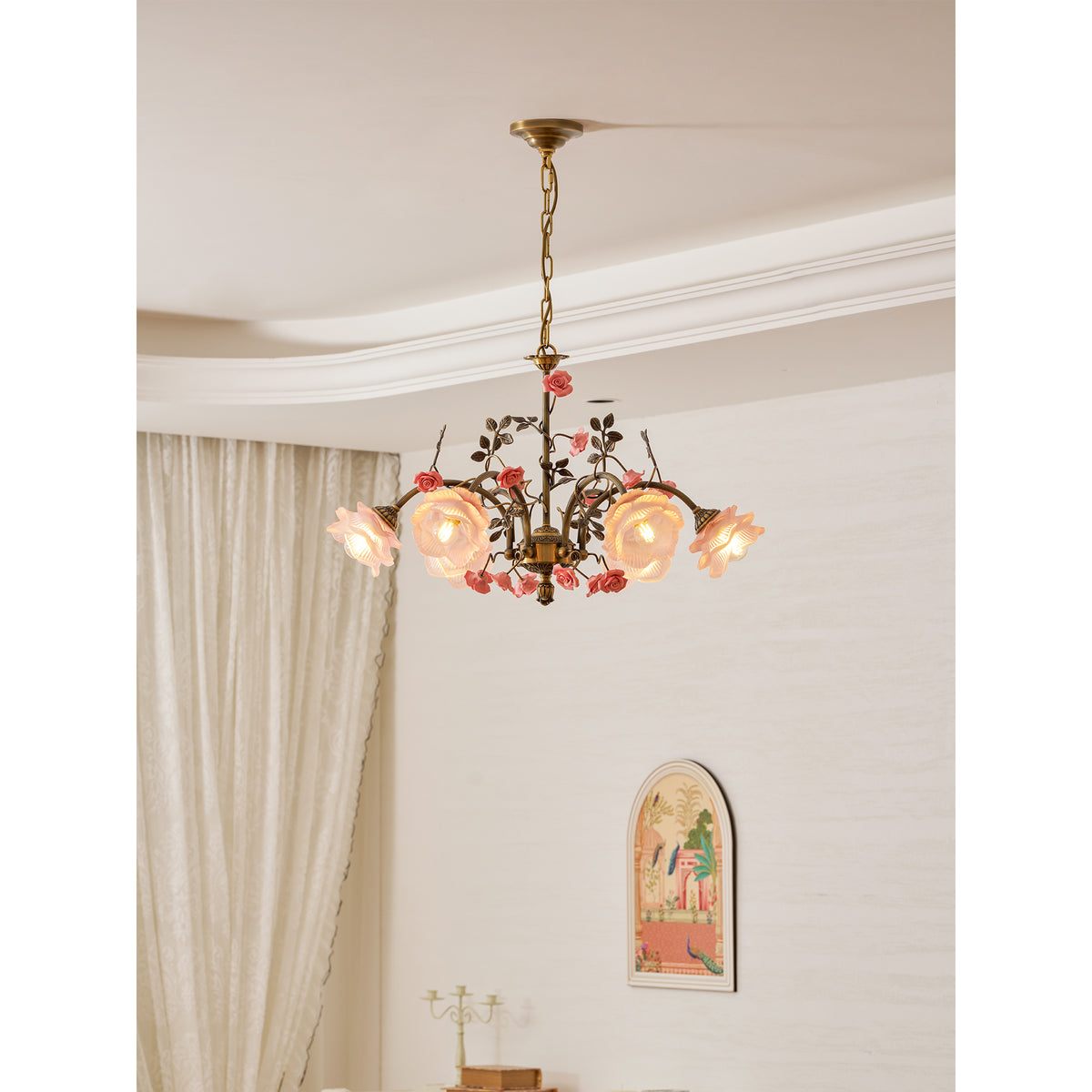Rosalie Floral Chandelier