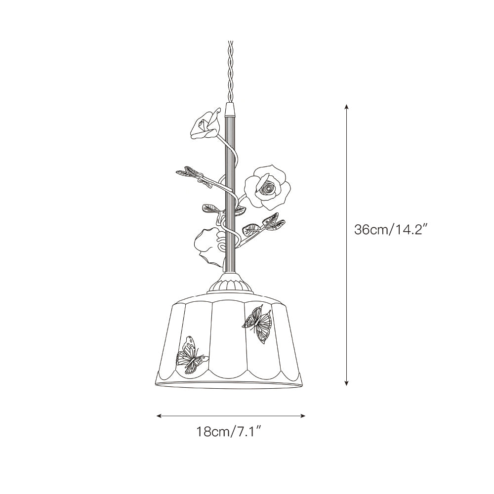 Rosalind Bloom Pendant Lamp