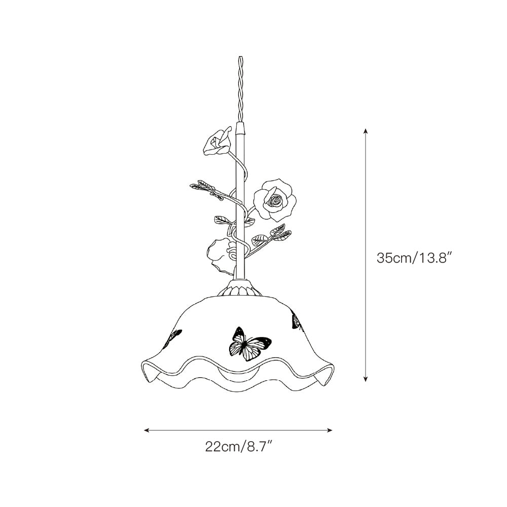 Rosalind Bloom Pendant Lamp