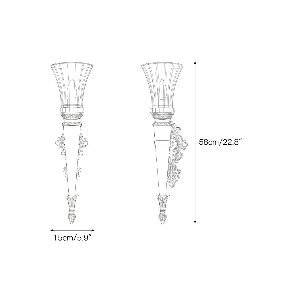 Rosalinda Torch Wall Lamp