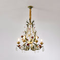 Load image into Gallery viewer, Rose Flowers Chandelier
