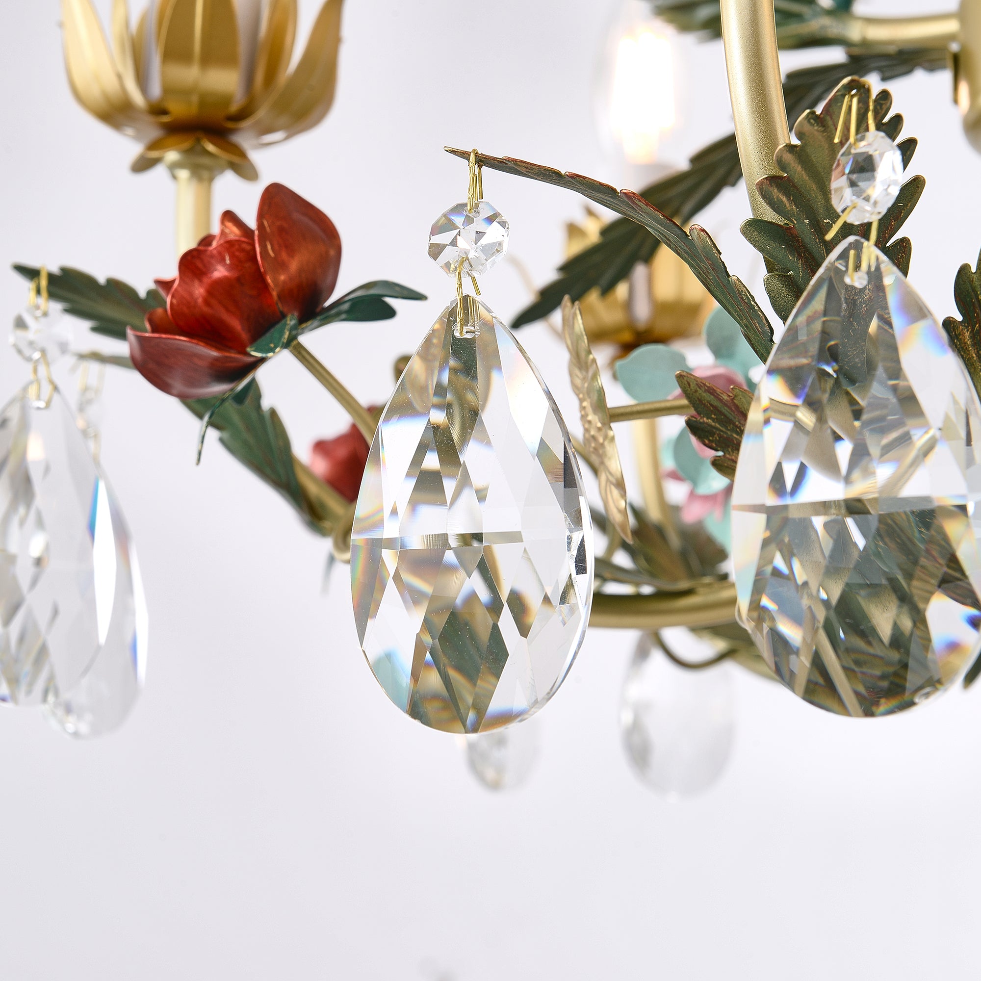 Rose Flowers Chandelier