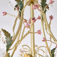 Load image into Gallery viewer, Rose Flowers Chandelier
