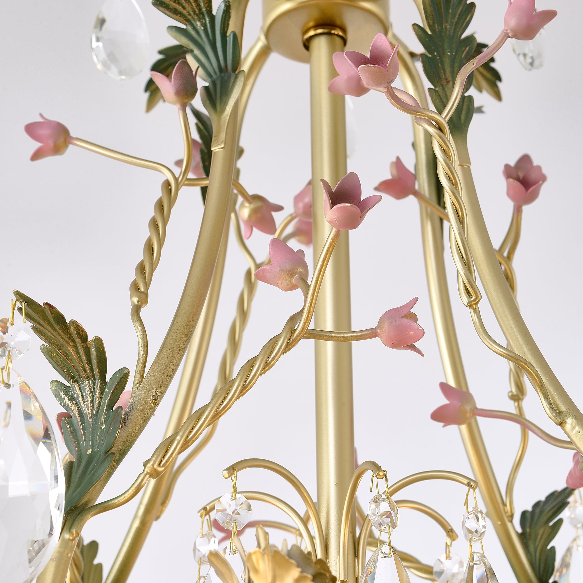 Rose Flowers Chandelier